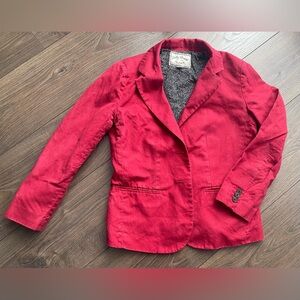 Lucky Brand Red Women's Blazer